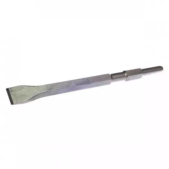 Burin plat Hexagonal 17mm Largeur outil 24mm, Longueur totale 280mm - MAKITA - P-13057