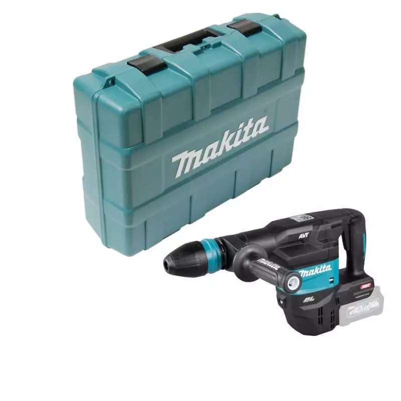 Marteau piqueur sans fil SDS-Max 36V 9,4 J + AWS - MAKITA - sans batterie, ni chargeur - en coffret - HM001GZ02 Marteau piqueur sans fil SDS-Max 36V 9,4 J + AWS - MAKITA - sans batterie, ni chargeur - en coffret - HM001GZ02