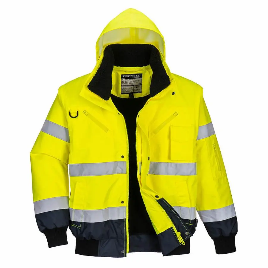 Blouson haute visibilité Jaune / Marine - PORTWEST - C465YN