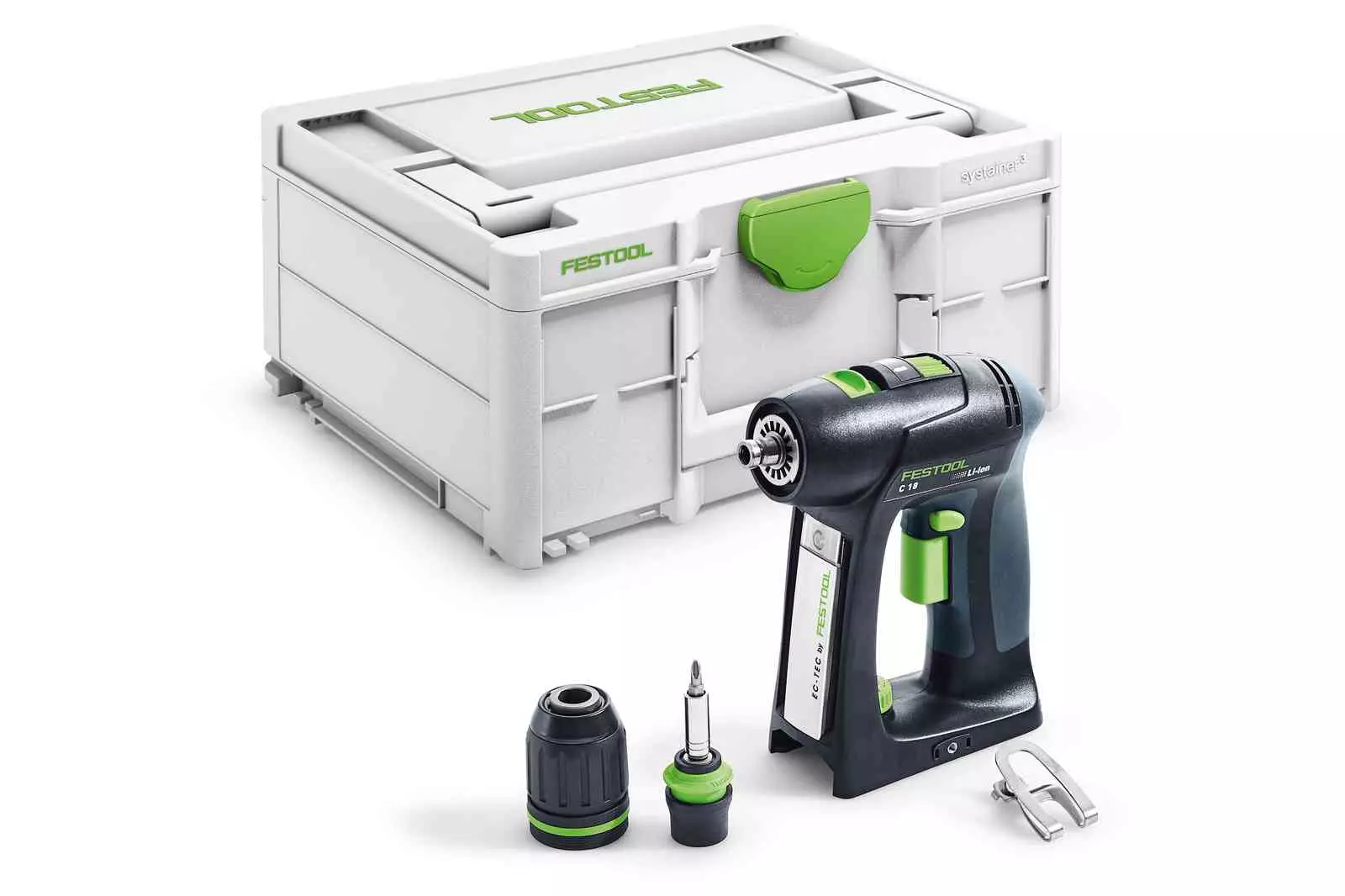 Perceuse-Visseuse C 18-BASIC - FESTOOL - Sans batterie ni chargeur - Systainer - 576434 Perceuse-Visseuse C 18-BASIC - FESTOOL - Sans batterie ni chargeur - Systainer - 576434