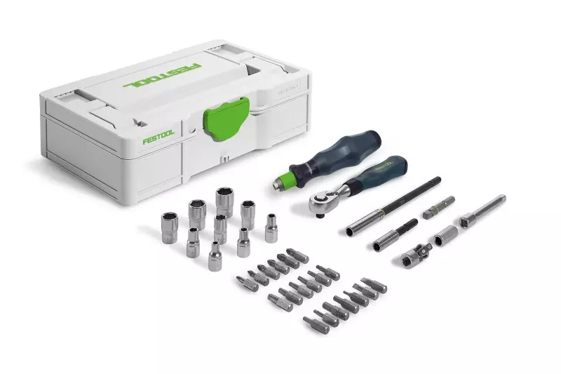 Systainer de clés à cliquets SYS3 S 76-1/4"-CE RA - FESTOOL - 578112 Systainer de clés à cliquets SYS3 S 76-1/4"-CE RA - FESTOOL - 578112