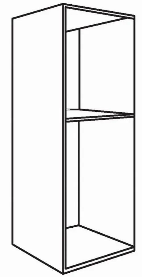 Caisson armoire IMPEX- H.2004 Lg.600 - blanc - CA602004
