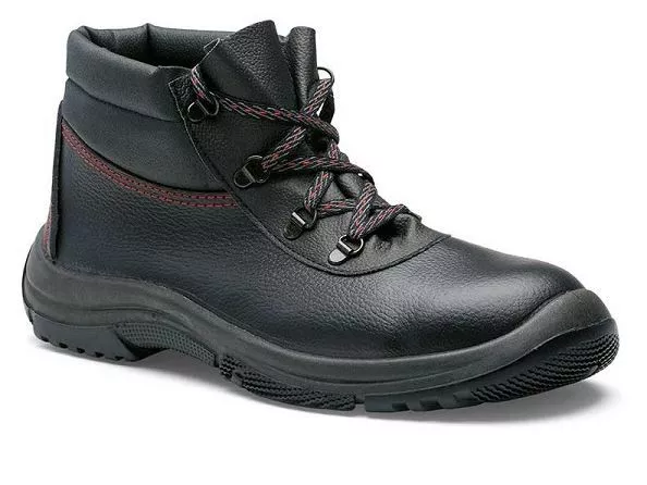 Chaussure haute vitesse S3 Cuir croûte peigné Noir S24 - 6372 Chaussure haute vitesse S3 Cuir croûte peigné Noir S24 - 6372