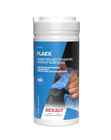 Boîte de 80 lingettes mains et surfaces FLAEX - AEXALT - ESP883
