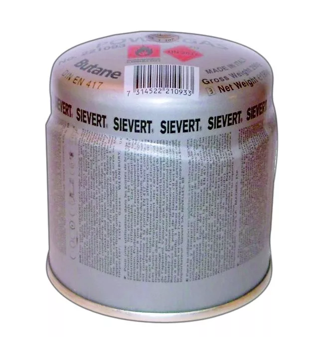 Cartouche à percer butane 195 deg, 3350 ml - SIEVERT - SI221093