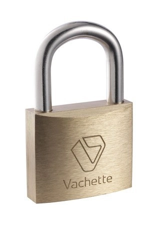 Cadenas sûreté Ajax 1322-30 VACHETTE - laiton à goupille - 15302000