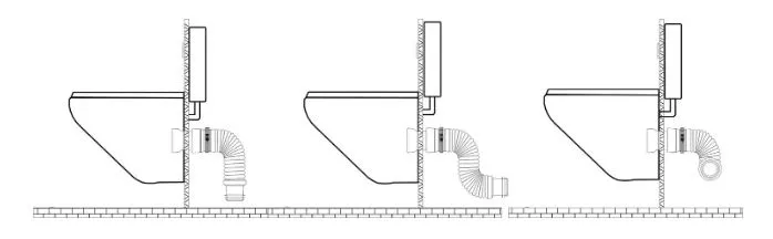 Pipe souple extensible Multibati CETA Ø100/110mm L.320 à 670 mm - 214-MULTIBATI