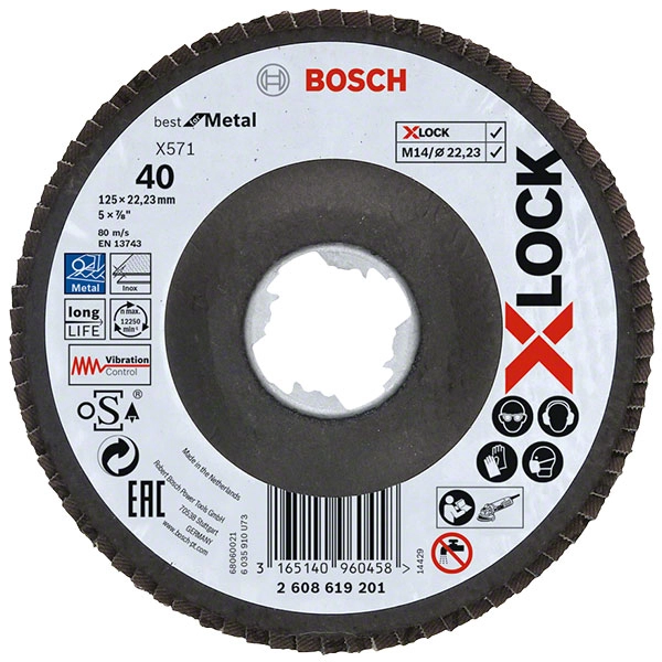 Disque X-Lock Best BOSCH pour découpe métal - 26086192 Disque X-Lock Best BOSCH pour découpe métal - 26086192