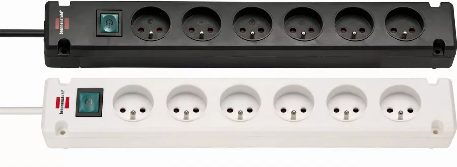 Multiprise Bremounta 6 prises BRENNENSTUHL 3m - H05VV-F3G1.5 avec interrupteur Multiprise Bremounta 6 prises BRENNENSTUHL 3m - H05VV-F3G1.5 avec interrupteur