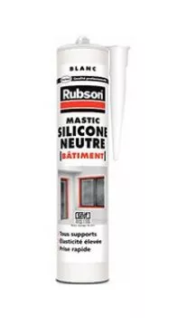 Mastic silicone neutre bâtiment RUBSON - 26104