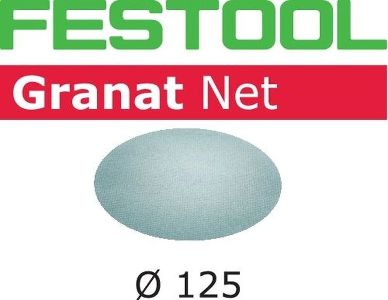 Abrasif maillé FESTOOL STF Ø125 mm - Granat Net