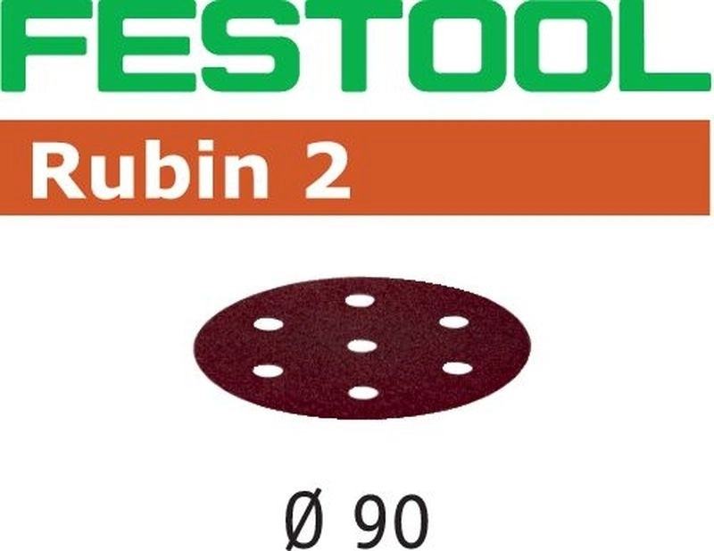 Abrasif pour ponçeuse FESTOOL Rubin 2 - Ø 90 mm