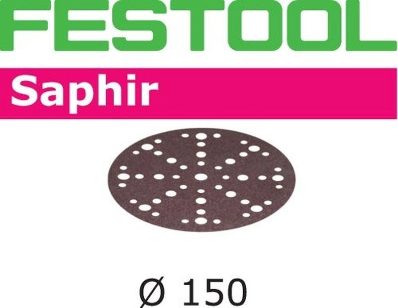 Abrasif pour ponçeuse FESTOOL Saphir - Ø 150 mm Abrasif pour ponçeuse FESTOOL Saphir - Ø 150 mm
