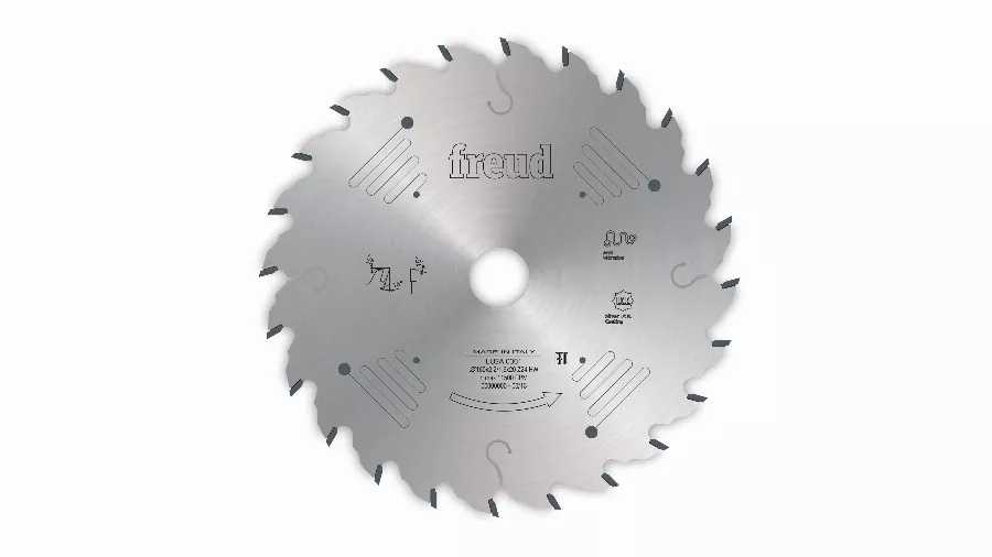 Lame de scie circulaire FREUD pour menuiseries et chantier - Bois massifs, tendre et durs - LU1B Lame de scie circulaire FREUD pour menuiseries et chantier - Bois massifs, tendre et durs - LU1B
