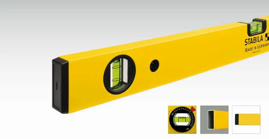 Niveau à bulle STABILA Type 70 W - Avec fiole rotative