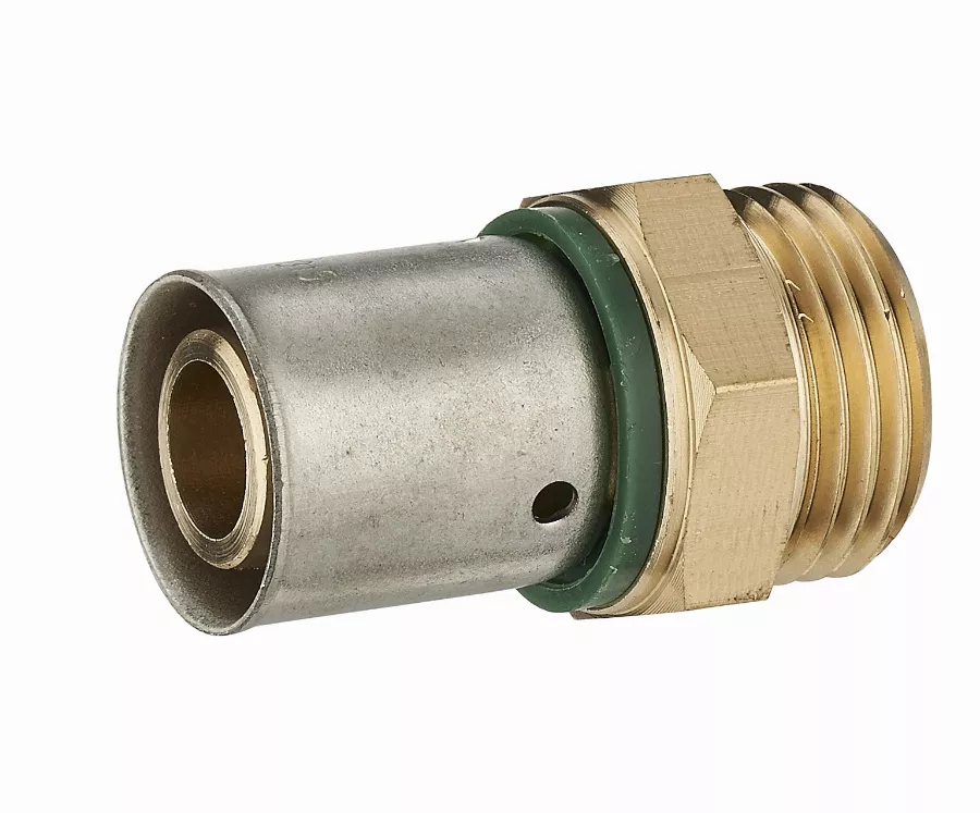 Raccord droit à sertir profil TH pour tube PER NOYON & THIEBAULT - Bague à sertir en inox - 3786 Raccord droit à sertir profil TH pour tube PER NOYON & THIEBAULT - Bague à sertir en inox - 3786