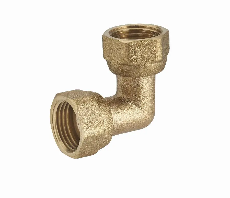 Coude laiton double femelle écrou libre NOYON & THIEBAULT - 8037