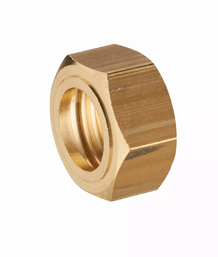 Écrou 6 pans laiton pour collet battu femelle NOYON & THIEBAULT - 112 Écrou 6 pans laiton pour collet battu femelle NOYON & THIEBAULT - 112