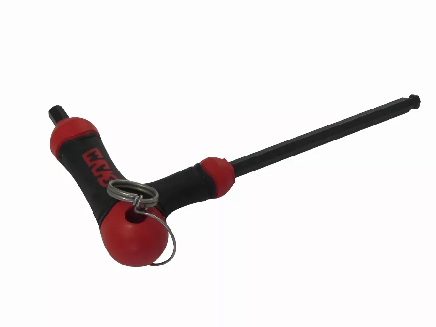Clé mâle 6 pans sphérique SAM avec clip anti-chute - 67-...-FME Clé mâle 6 pans sphérique SAM avec clip anti-chute - 67-...-FME
