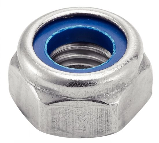 Écrous hexagonaux ACTON indesserrable avec bague nylon - 62602 Écrous hexagonaux ACTON indesserrable avec bague nylon - 62602