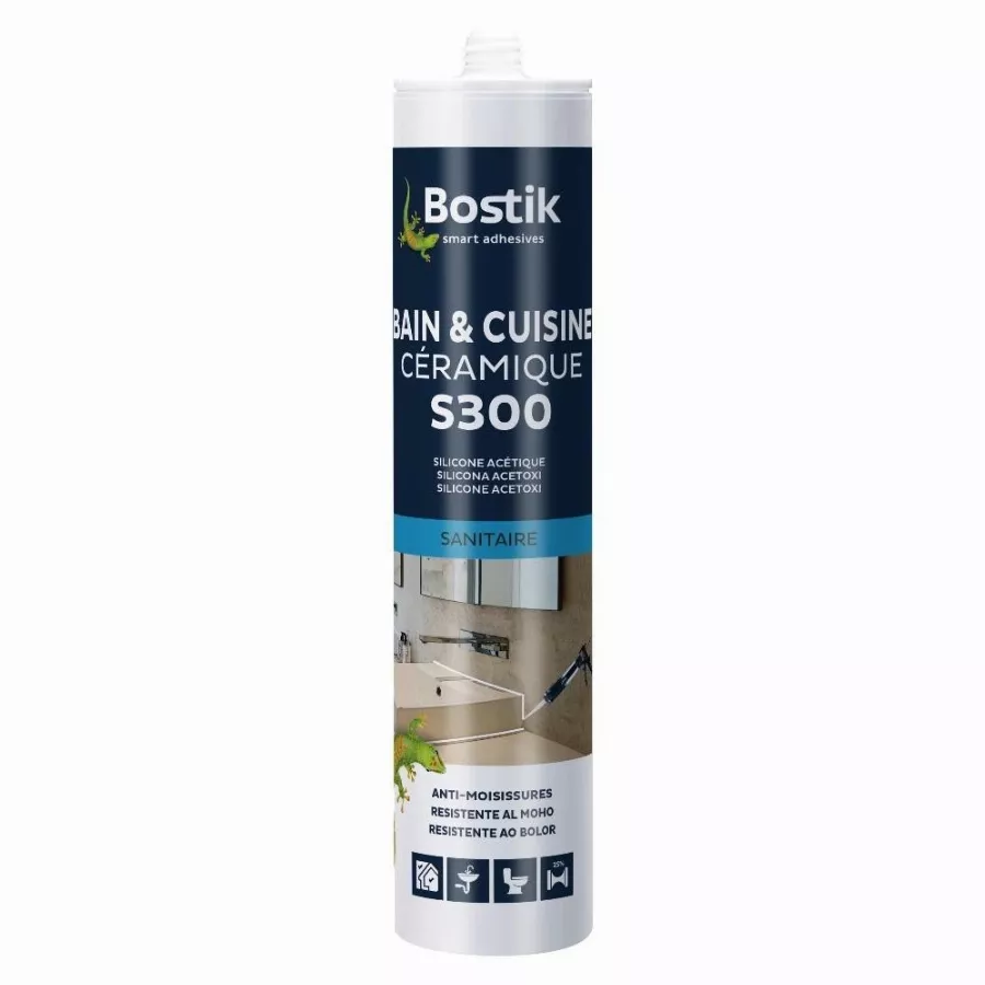 Mastic S300 Bain Cuisine Céramique BOSTIK - 306158