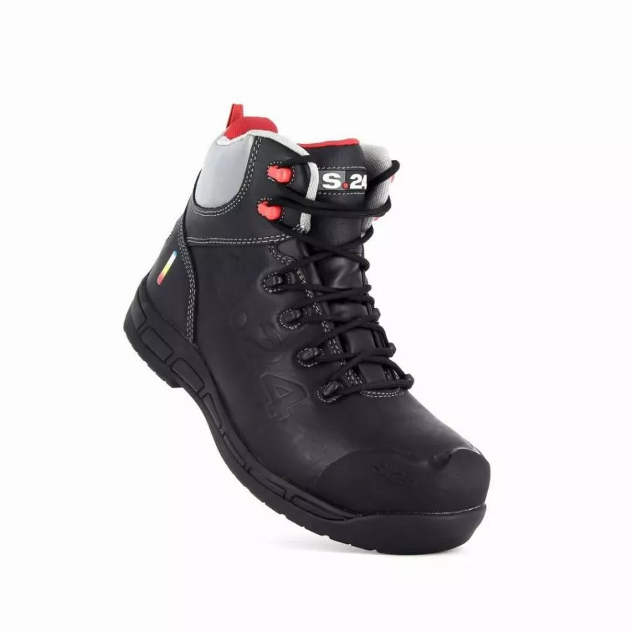 Chaussure de sécurité haute Bitum S3 HRO HI CI SRC - Noir - S 24 BOSSI INDUSTRIE - 5762