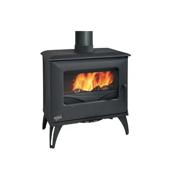 Poêle à bois fonte 8Kw anthracite - GODIN - 388151