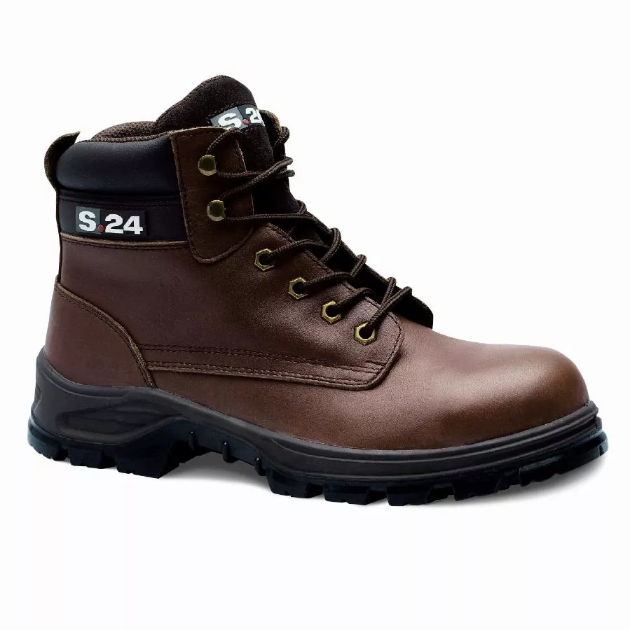 Chaussure de sécurité S24 JUNGLE S3 - Pleine fleur marron - 5302