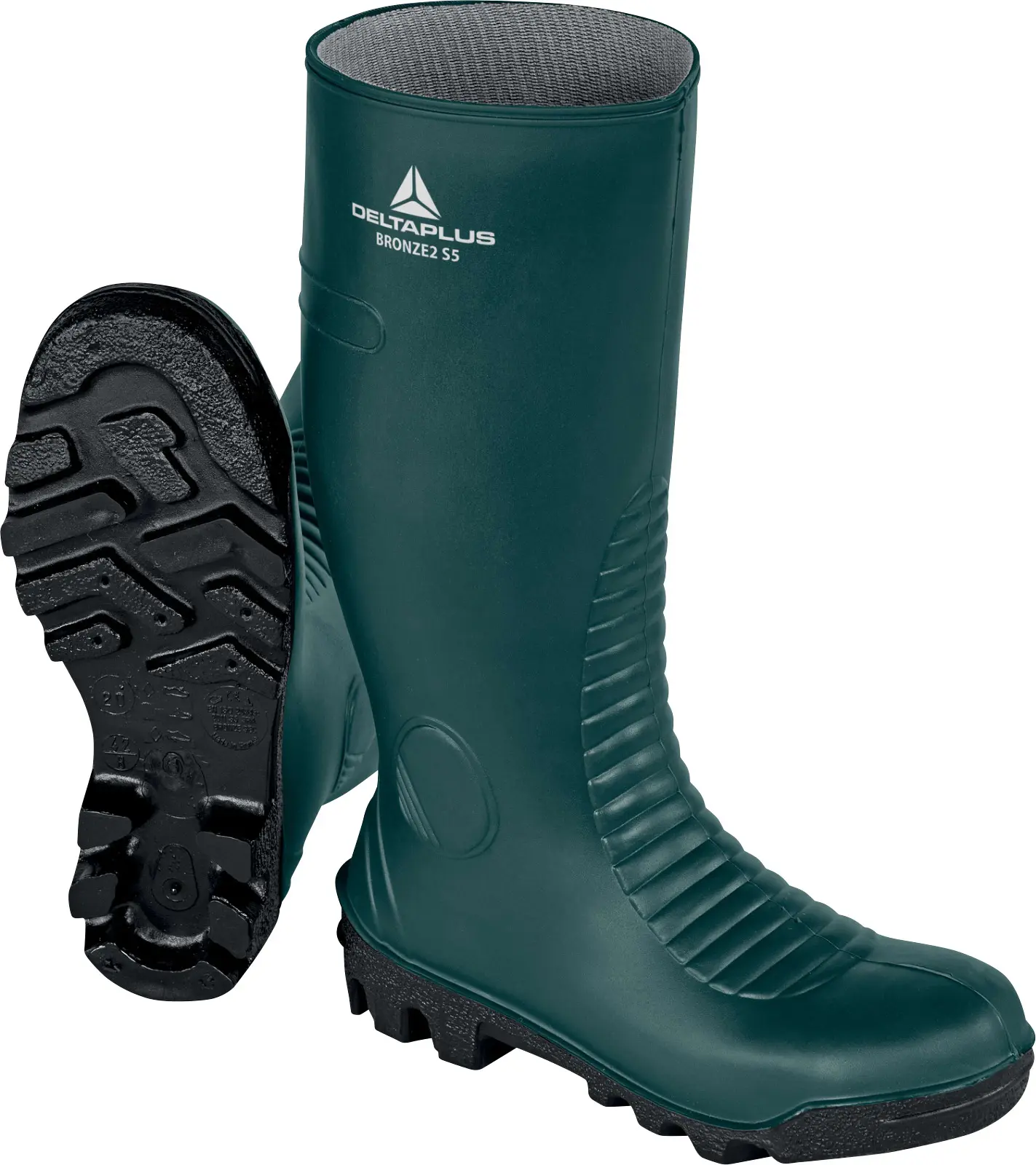 Botte PVC bronze2 S5 Vert - DELTA PLUS - BRON2