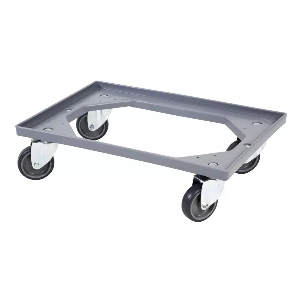 Chariot porte-bac norme Europe - 600 x 400 mm ou 400 x 300 mm - NOVAP - 5070109