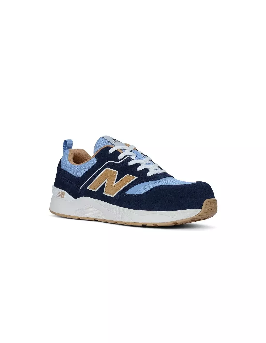 Chaussure de sécurité New Balance Elite Lite Meelcap S1 PL - Bleu/Café - T.42 - CARHARTT - S4MEELCAPBCD85