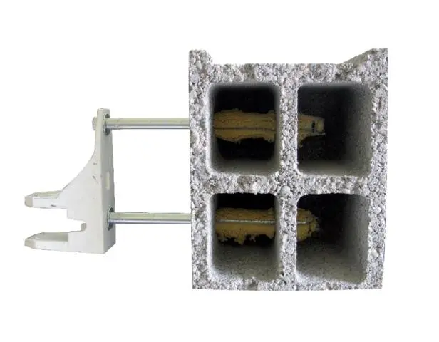 Fixation store acier 12 x 140