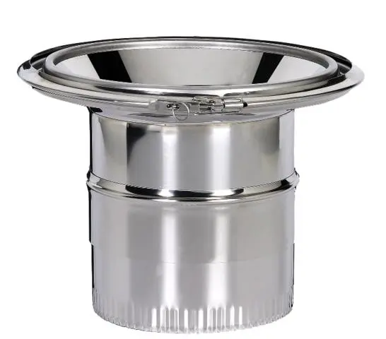 Réduction double peau émaillé Ø150 150I-230P POUJOULAT - 32230554
