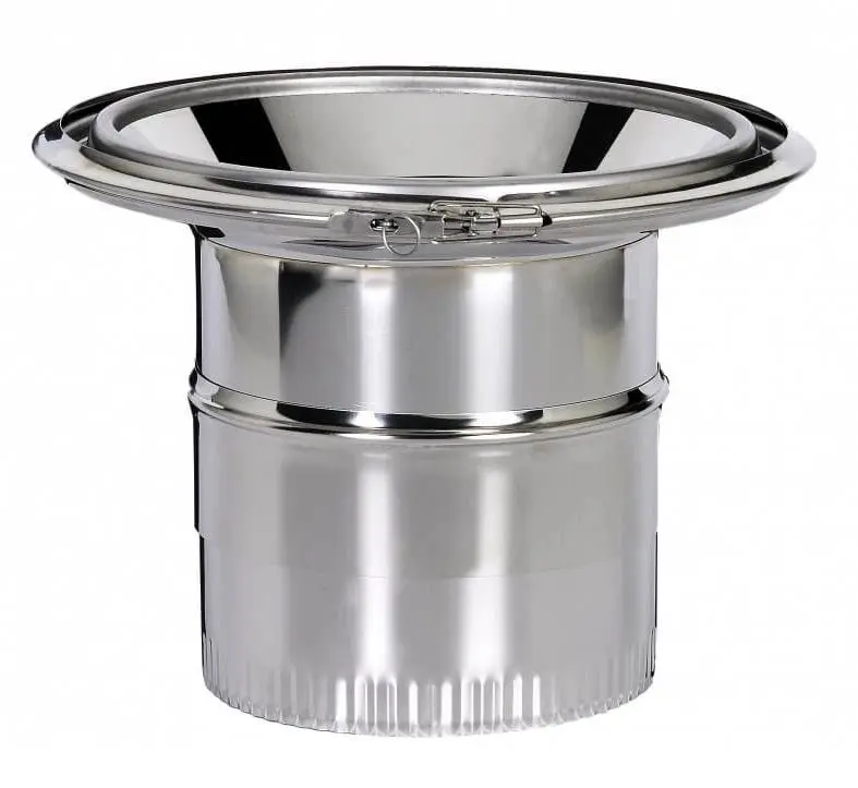 Réduction conique inox galva Ø140 230I-130 POUJOULAT - 32230554/140