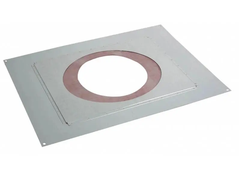Plaque de distance sécurité étanche rampant 41-80% Ø150 POUJOULAT - 32150131