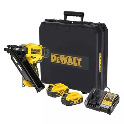 Cloueur de charpente 18V XR DEWALT avec 2 batterie 18V 5Ah - chargeur - T-STAK - DCN930P2-QW Cloueur de charpente 18V XR DEWALT avec 2 batterie 18V 5Ah - chargeur - T-STAK - DCN930P2-QW