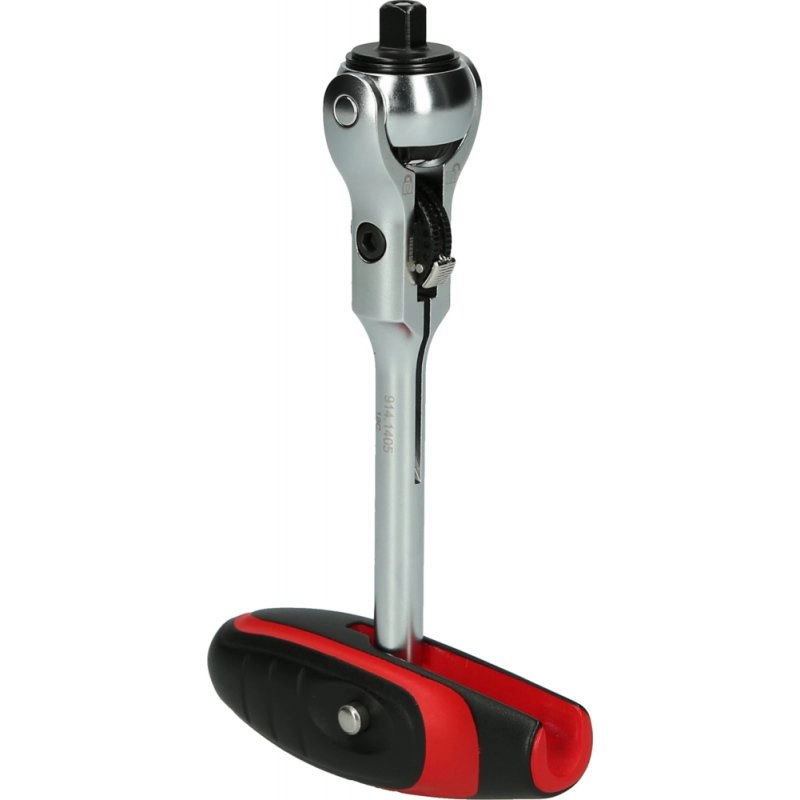 Cliquet Modifix 1/4'' à tête pivotante 72 dents et poignée en T KSTOOLS - 914.1405-E Cliquet Modifix 1/4'' à tête pivotante 72 dents et poignée en T KSTOOLS - 914.1405-E