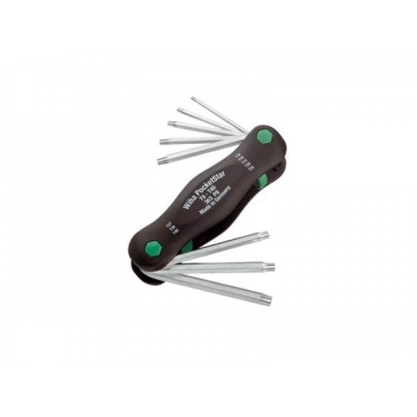 Jeu de 8 clés mâles PocketStar Torx WIHA - 23049 Jeu de 8 clés mâles PocketStar Torx WIHA - 23049