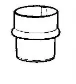 Tuyau cylindrique Ø 100mm Aluzinc AMELUX - 2m - 50070