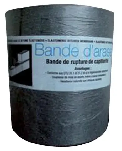 Bande d'arase SOPREMA - rouleau 10m x 0.20m - 11101