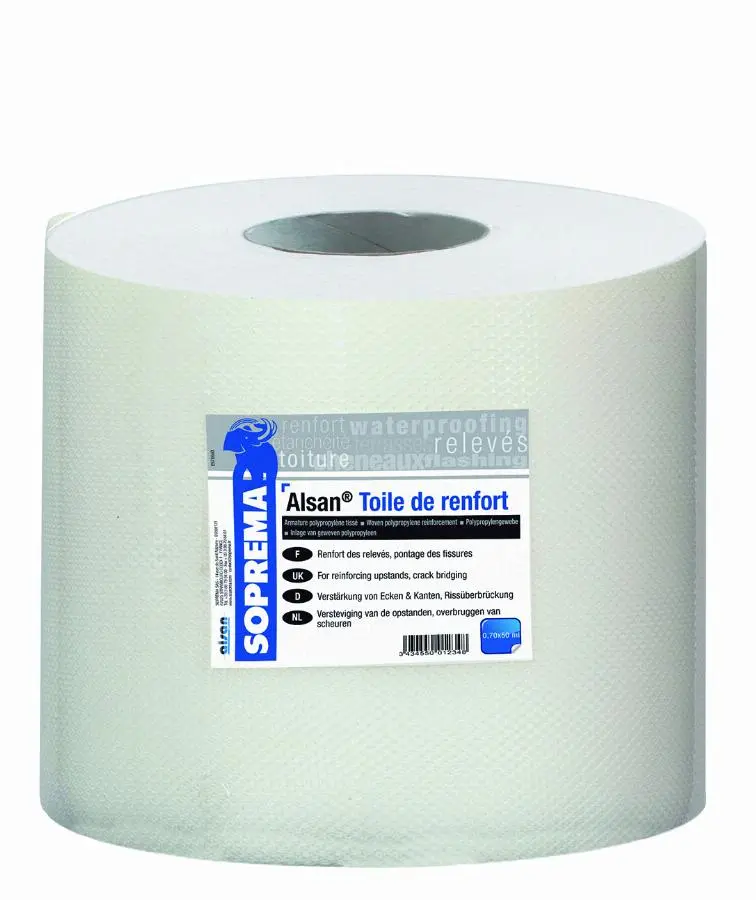 Alsan toile de renfort SOPREMA - rouleau 50 m x 15 cm - 31448