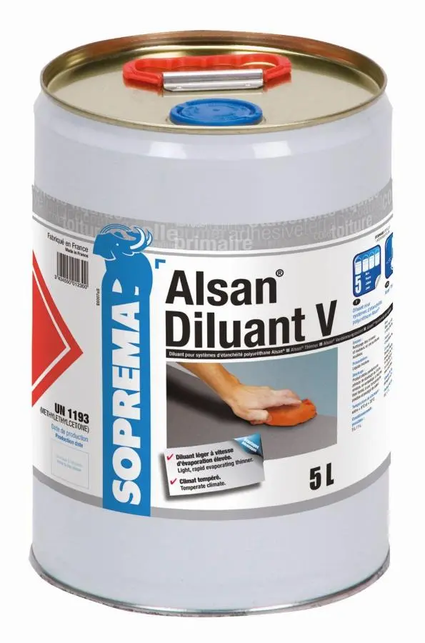Alsan diluant V SOPREMA  - bidon 5L - 31517