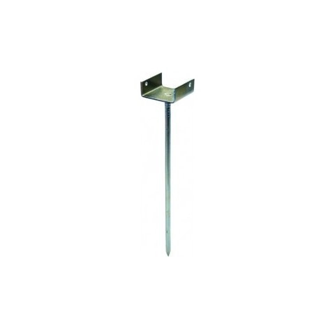 Support de latte - clou acier galvanisé B.W.K - 410x40 mm - 169941040
