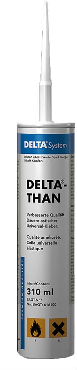 Colle Delta-Than DOERKEN pour écrans de sous-toiture - 310 ml - 201676 Colle Delta-Than DOERKEN pour écrans de sous-toiture - 310 ml - 201676