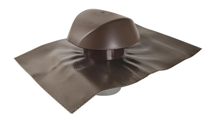 Chapeau vent Atemax Marron collerette VVE12M Ø125 NICOLL - VVE12M