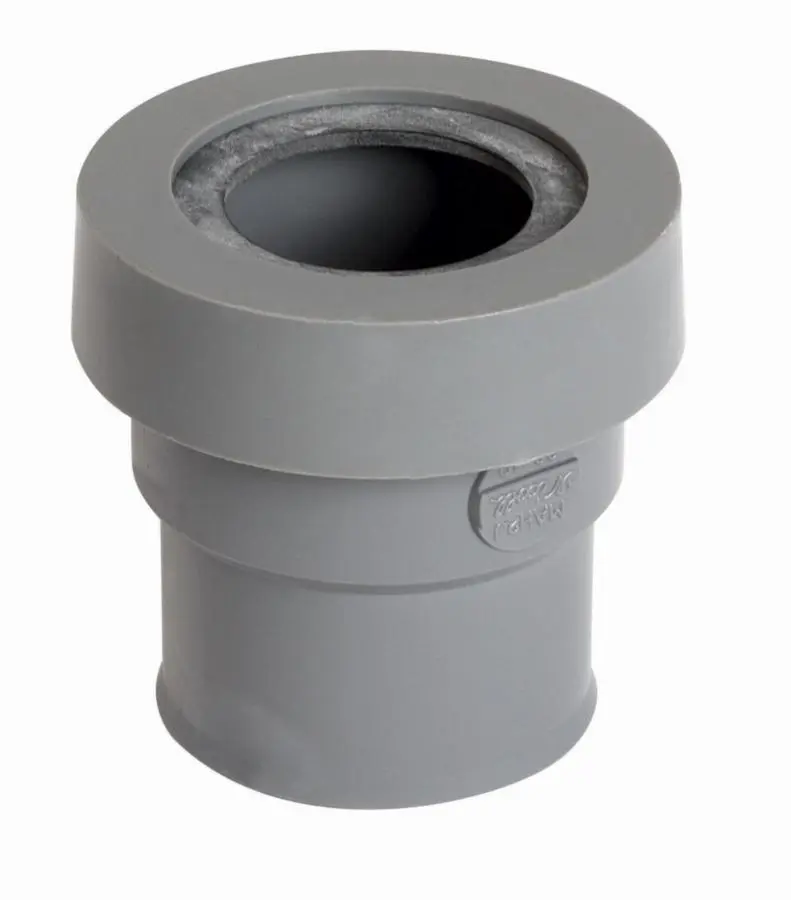 Manchette pour sorties d'appareils sanitaires NICOLL système J - PVC - male-femelle - Ø 40mm - MAHJ