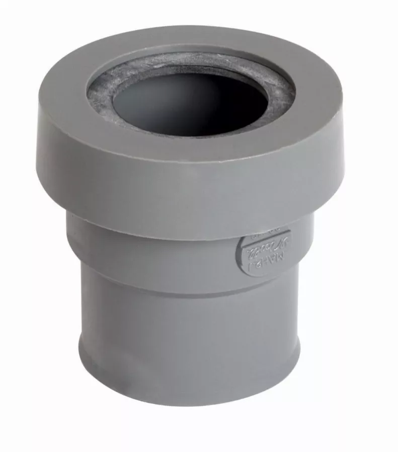 Manchette pour sorties d'appareils sanitaires NICOLL système J - PVC - femelle-femelle - Ø 40mm - MAH2J