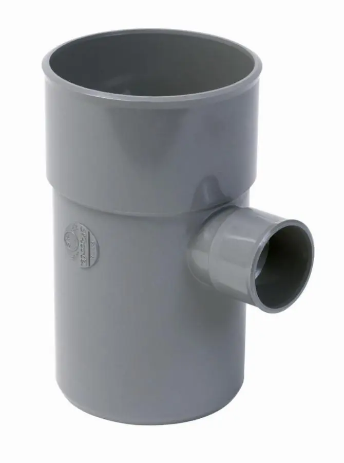 Embranchement Mâle Femelle NICOLL 87°30 Simple Ø100/40mm - BT78 Pour Évacuation