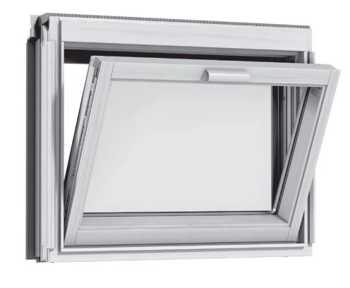 Fenêtre verticale Tout Confort VELUX 78x95 cm - bois peint Whitefinish - VFE MK35 2057                            