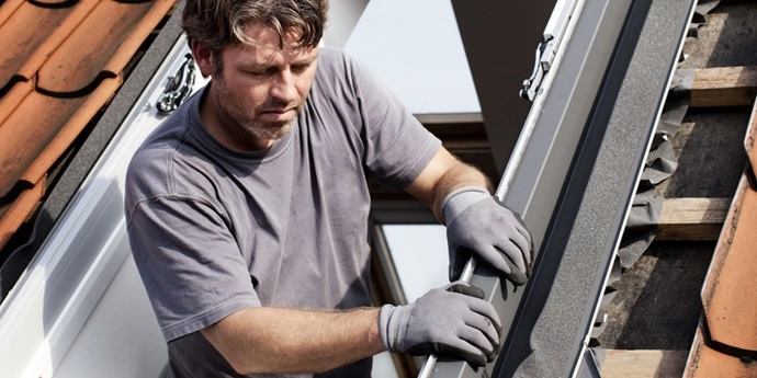 Raccord de remplacement à isolant Gris 114x118 cm VELUX tuile jusqu'à 120 mm de relief - EW SK06 6000